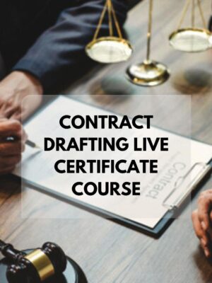 Contract Drafting Live Certificate Course