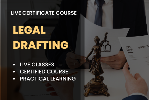 Legal Drafting Live Certificate Course