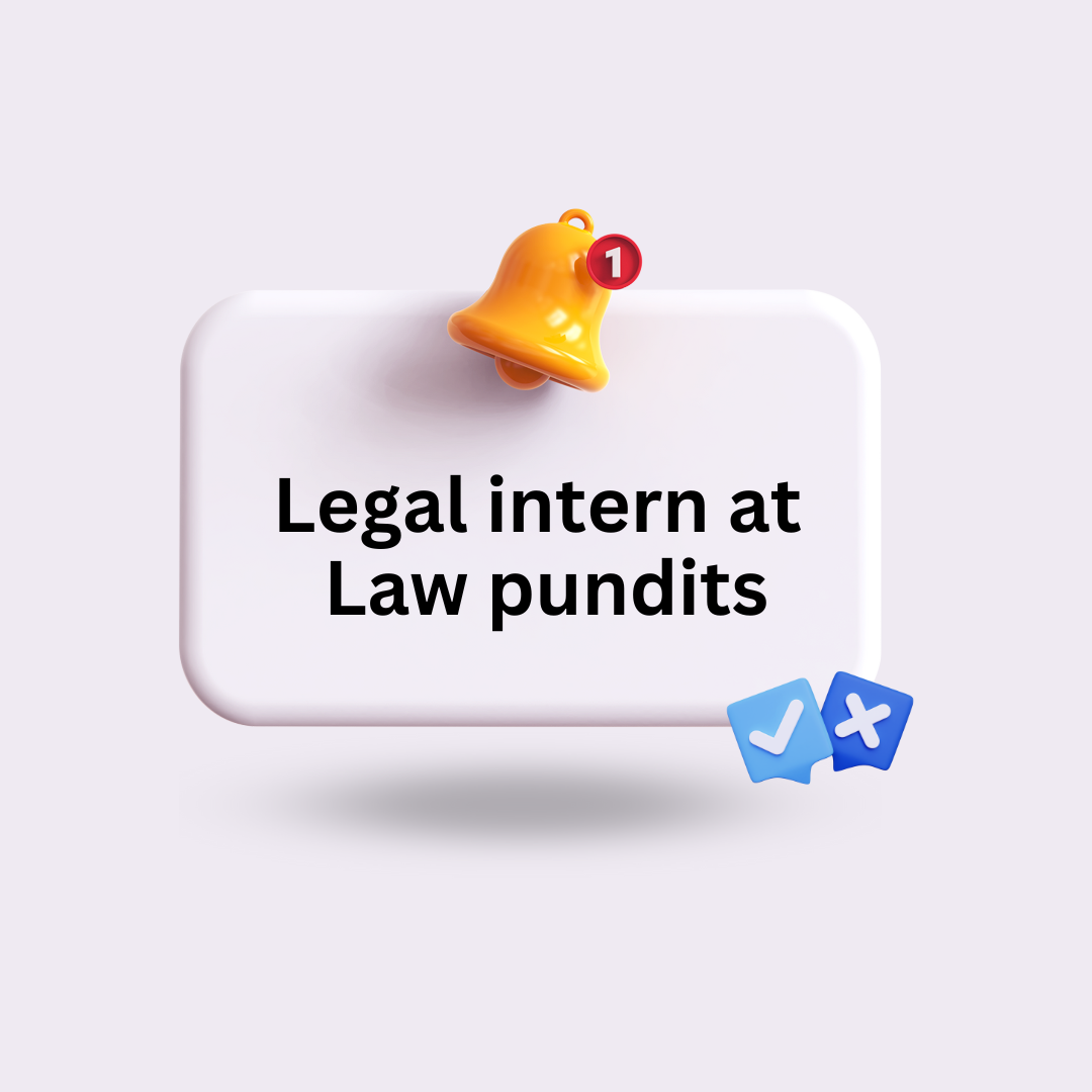 Legal Intern at Law Pundits