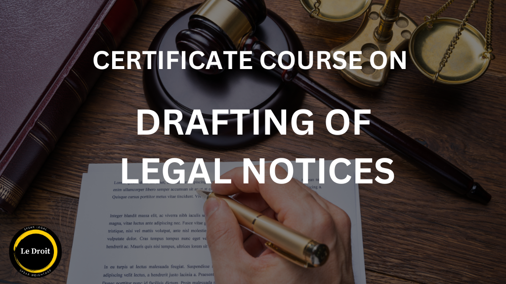 Drafting of Legal Notices