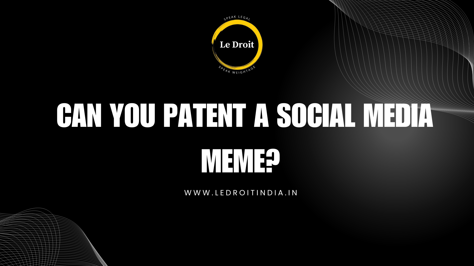 Can You Patent a Social Media Meme?