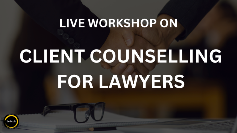 client counselling live workshop