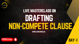 Drafting a non compete clause