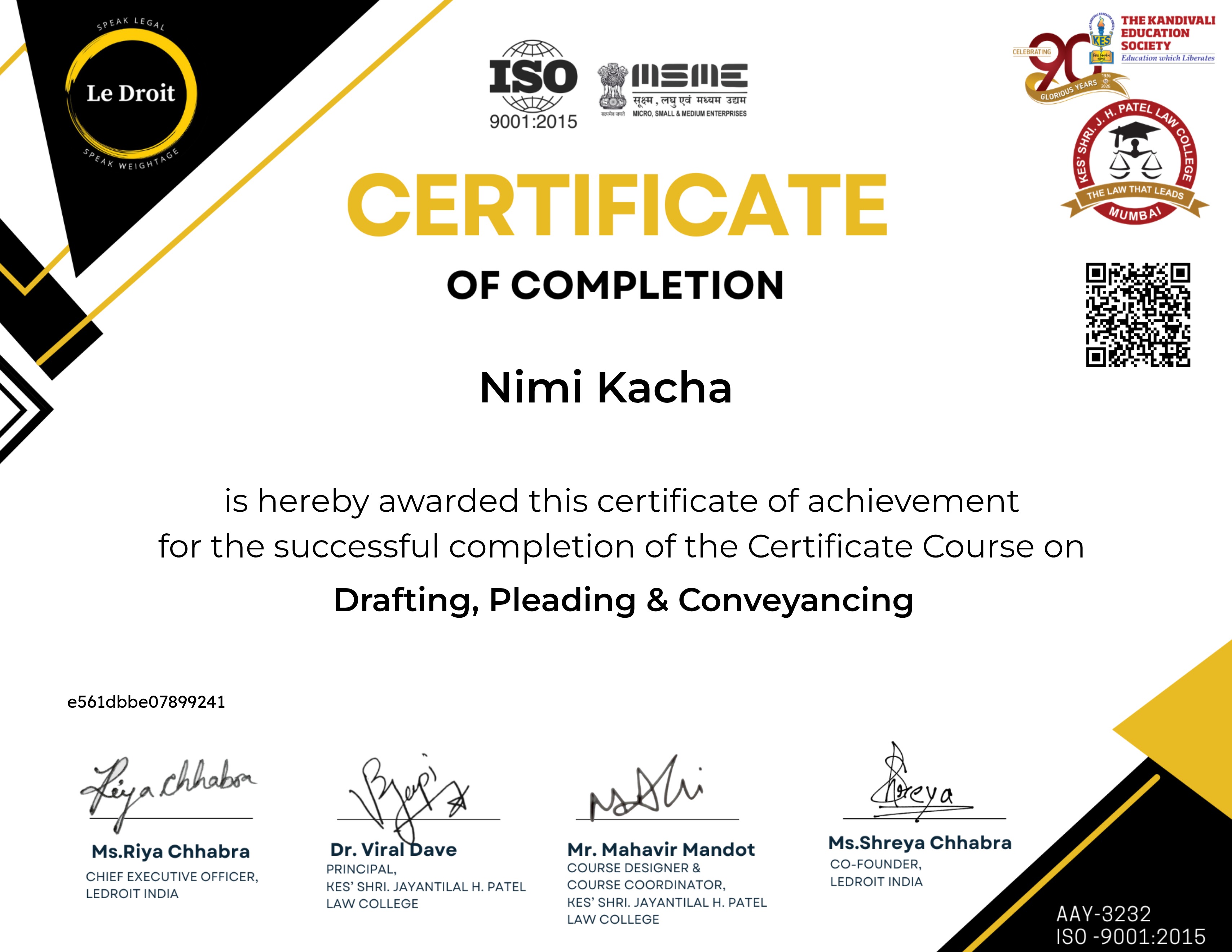 Drafting, Pleading & Conveyancing